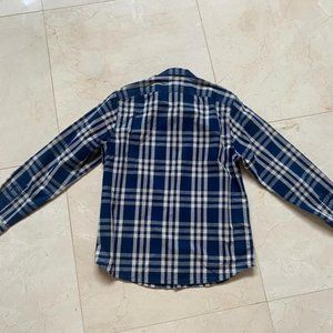 J crew Cotton plaid shirt US M